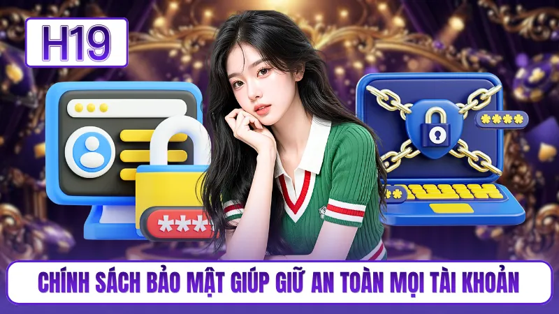 Chính sách bảo mật giúp giữ an toàn mọi tài khoản