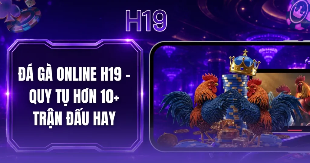 Đá Gà Online H19 - Quy Tụ Hơn 10+ Trận Đấu Hay