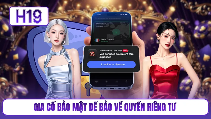 Gia cố bảo mật để bảo về quyền riêng tư