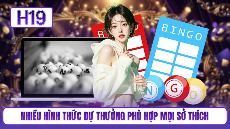 Nhiều hình thức dự thưởng phù hợp mọi sở thích